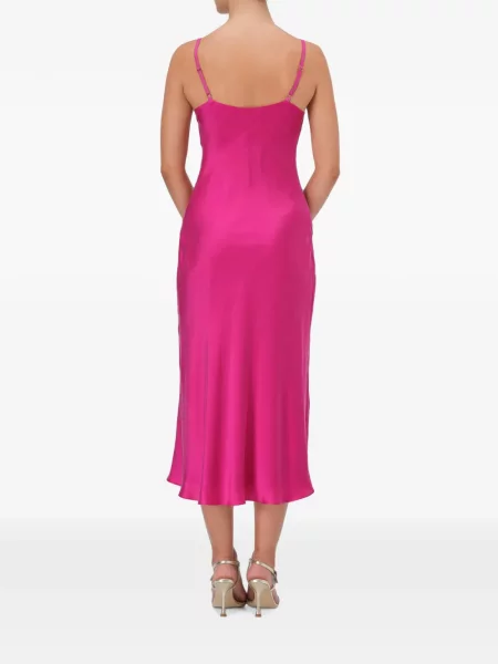 Rochie midi Murmur roz