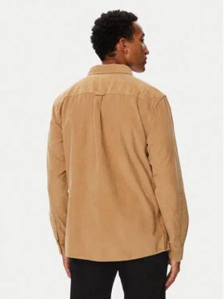 Košile Quiksilver hnědá