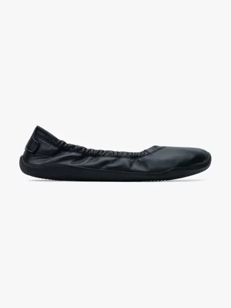 Kožne balerinke Vivobarefoot ASANA YIN crna