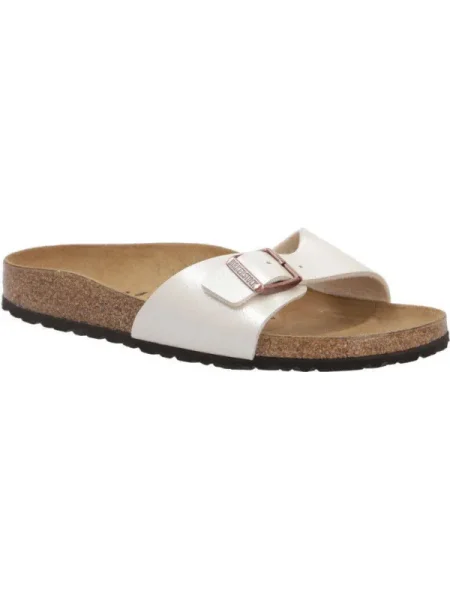 Birkenstock Șlapi Madrid cu adaos de piele