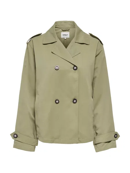 Only Petite Prehoden plašč ONLHANNAH kaki