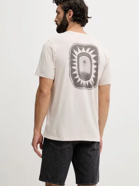 Hurley t-shirt beżowa