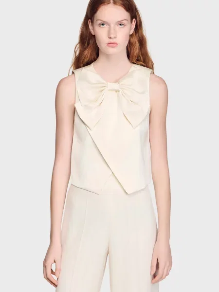 Топ Sandro білий