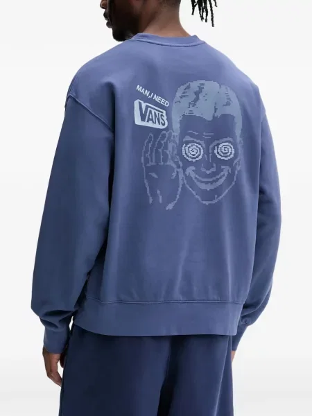 Hanorac Vans cu imagine albastru