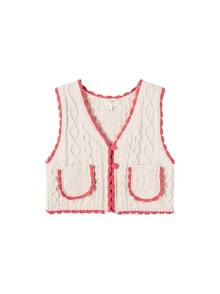 Gyerek mellény Bebe Organic bézs