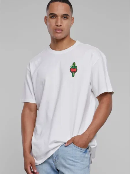 Tricou Mister Tee alb