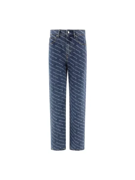 Jeansy Alexander Wang niebieskie