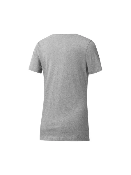 Tričko Reebok Sport lopatkový krk sivá