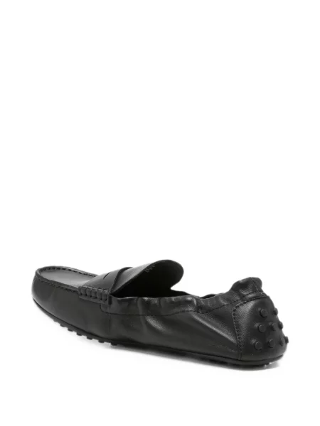 Pantofi loafer Lauren Ralph Lauren cu autograf negru