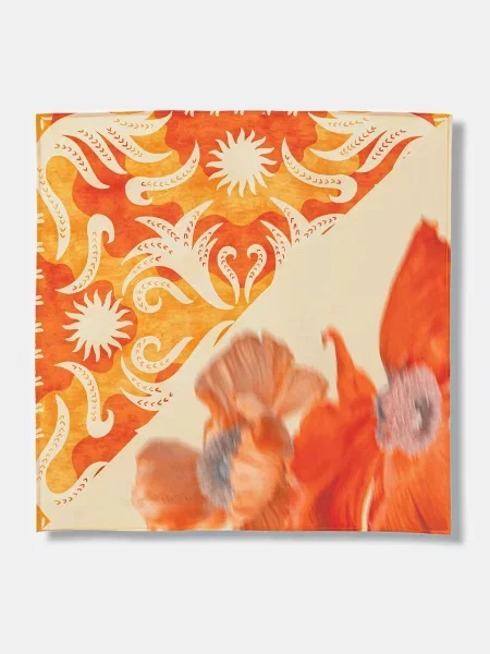 Fular Never Fully Dressed portocaliu