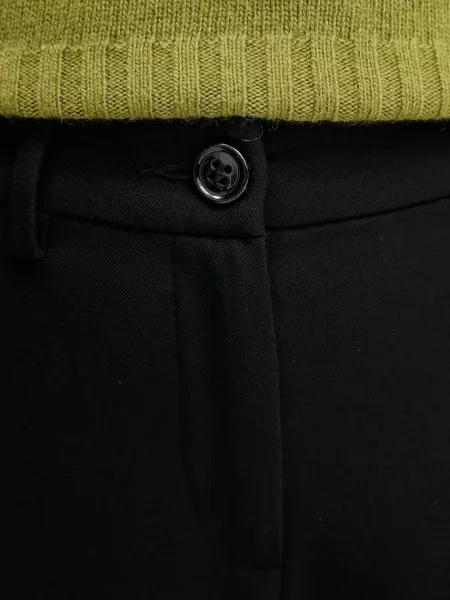Брюки United Colors Of Benetton с высокой посадкой синие