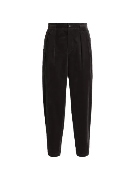 Pantaloni Dolce & Gabbana de catifea maro