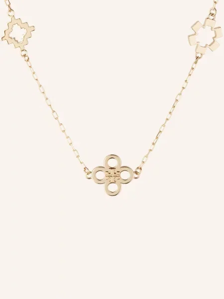Tory Burch Řetízek Kira Clover zlatá