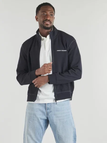 Geacă Armani Exchange albastru