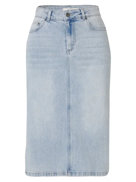 KOROSHI Fustă denim albastru