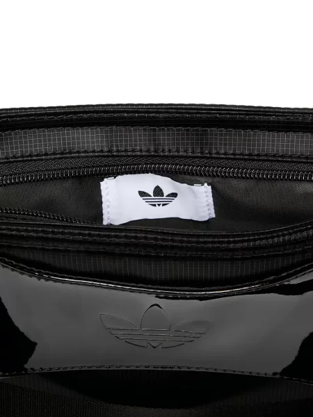 Бягане тениска Adidas с леопардов принт от джърси черно