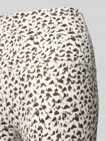 Legginsy z elastycznym pasem model ‘move high’ Varley białe