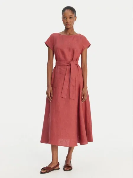 Weekend Max Mara Sukienka letnia Esordio czerwony