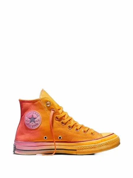 Sneakerși Converse Chuck 70 portocaliu