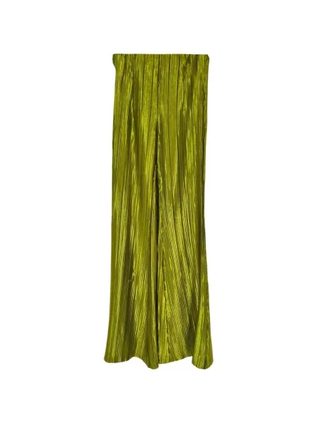 Pantaloni Galvan London evazate verde