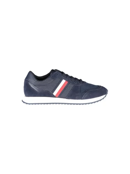 Trampki Tommy Hilfiger skórzane niebieskie
