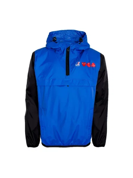 Kurtka Comme Des Garcons Play niebieska