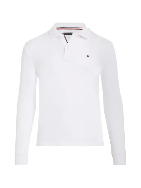 Tommy Hilfiger Tričko s dlhým rukávom biela