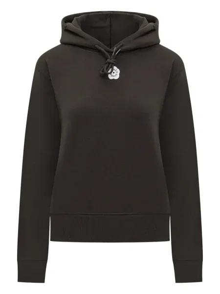 Bluza z kapturem Kenzo w kwiatki czarna