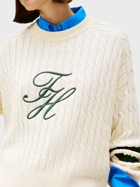 Свитер Tommy Hilfiger белый