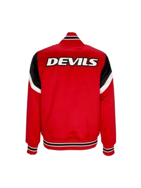 Kurtka bomber Mitchell & Ness czerwony