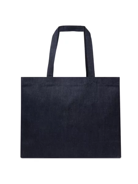 Torebka A.p.c. z logo niebieska