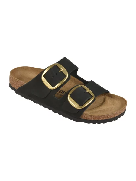 Birkenstock Klapki Arizona Big Buckle czarny