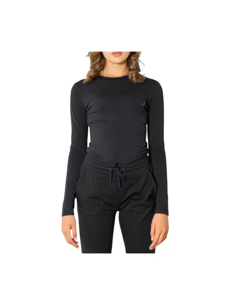 Top Love Moschino czarny