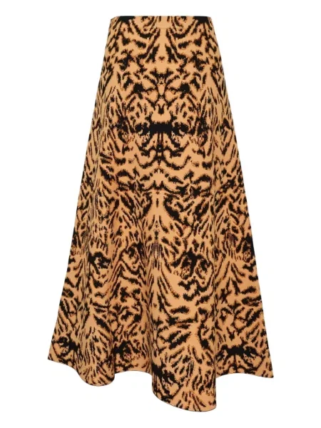 Fustă midi Ulla Johnson până la genunchi