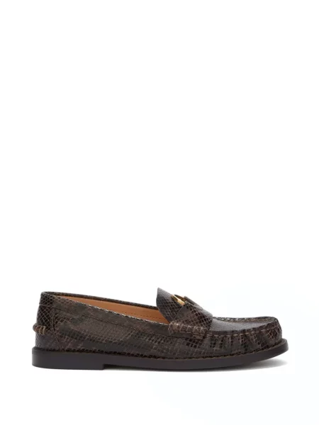 Kožne loaferice Odissì smeđa