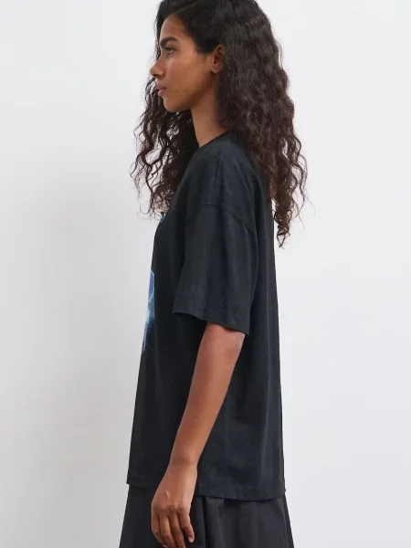Medicine T-shirt oversize szara