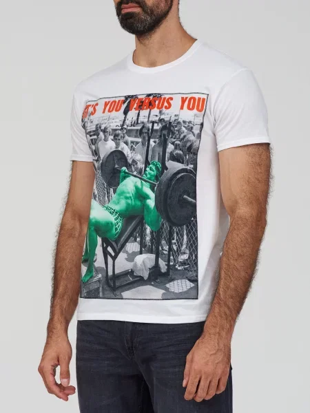 Футболка Bastille біла