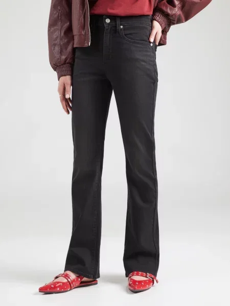LEVI'S ® Džínsy HIGH RISE BOOTCUT denim čierny
