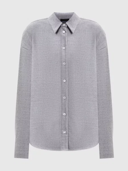 Сорочка Aretha з вовни та кашеміру Simonetta Ravizza сіра