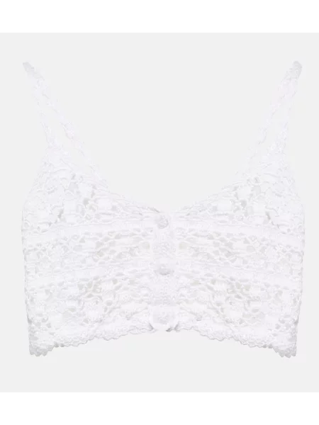 Top Anna Kosturova o krotszym kroju biały