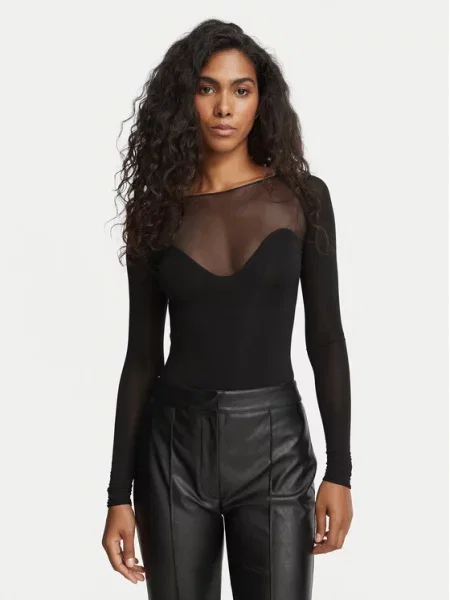 Elisabetta Franchi Body Fitted Fit fekete