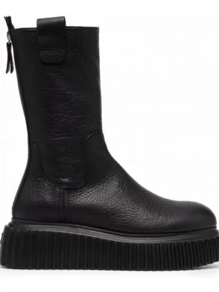 Botine Agl cu platformă negru