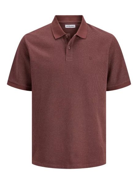 JACK & JONES Tricou JJEAUSTIN castaniu
