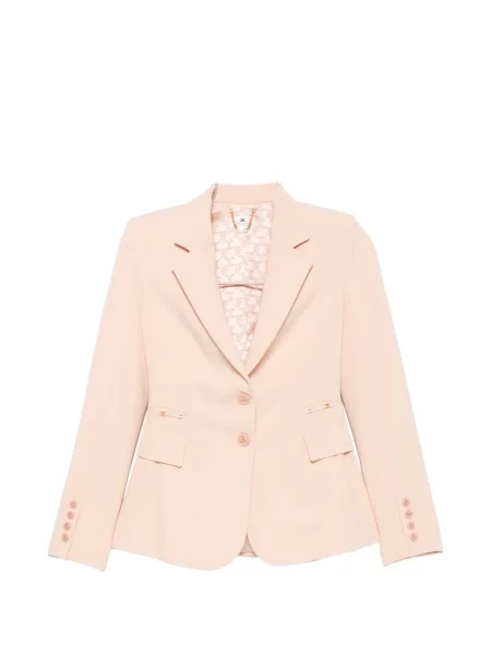 Sacou Elisabetta Franchi cu rever roz
