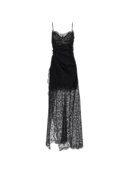 Rochie midi Ermanno Scervino drapată negru