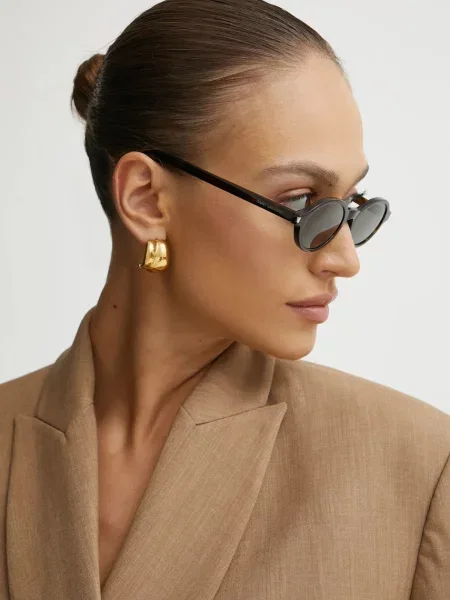 Saint Laurent ochelari de soare JEANNE maro