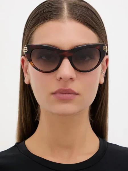 Balenciaga női cat eyes napszemüveg barna