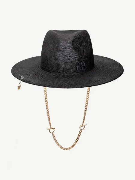 Ruslan Baginskiy pălărie Fedora Hat negru