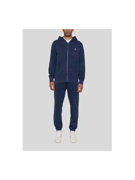 Spodnie dresowe Polo Ralph Lauren niebieskie