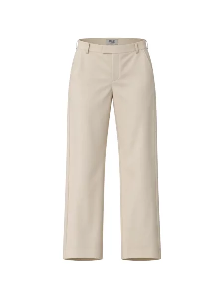 Pantaloni Le Sully Studio alb